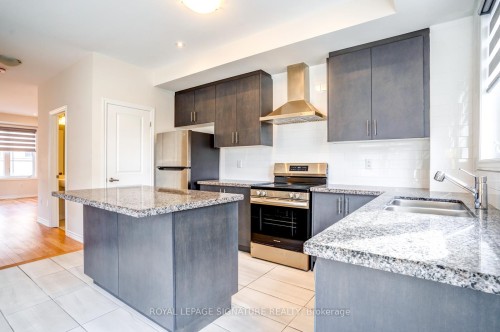 20 Lavinia Road, Brampton, ON - Indoor Photo Showing Kitchen With Double Sink With Upgraded Kitchen