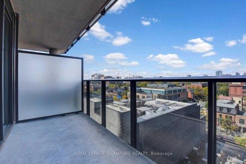 907-330 Richmond Street W, Toronto, ON - Outdoor With Balcony With View With Exterior