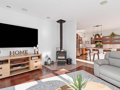 462 Bald Rock Road, Sambro, NS - Indoor Photo Showing Living Room With Fireplace