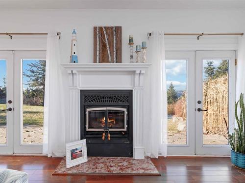 462 Bald Rock Road, Sambro, NS - Indoor Photo Showing Living Room With Fireplace