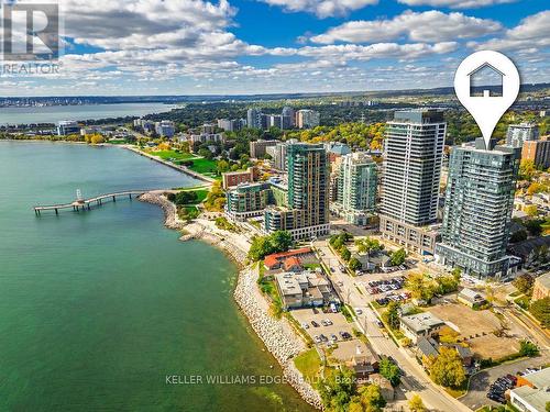 1207 - 370 Martha Street, Burlington, ON - Outdoor With Body Of Water With View