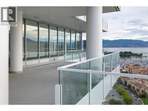 1181 Sunset Drive Unit# 2803, Kelowna, BC -  With Body Of Water With Balcony