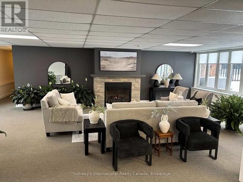 Lobby - 62 - 209472 26 Highway, Blue Mountains, ON - Indoor With Fireplace