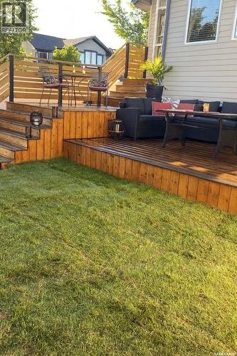 3330 Green Moss Lane, Regina, SK - Outdoor With Deck Patio Veranda