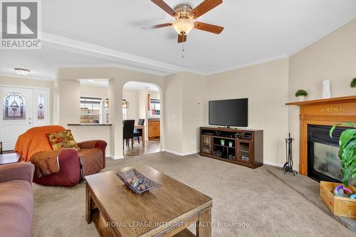 6713 Chris Tierney Private, Ottawa, ON - Indoor Photo Showing Living Room With Fireplace