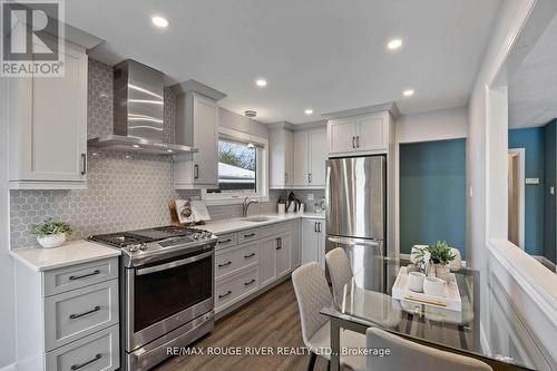 819 Sanok Drive, Pickering, ON - Indoor Photo Showing Kitchen With Stainless Steel Kitchen With Upgraded Kitchen