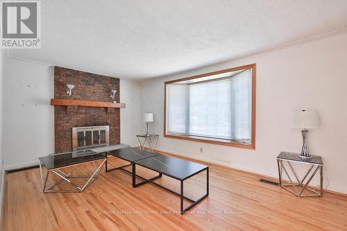 72 Oriole Avenue, Mississauga, ON - Indoor Photo Showing Living Room With Fireplace