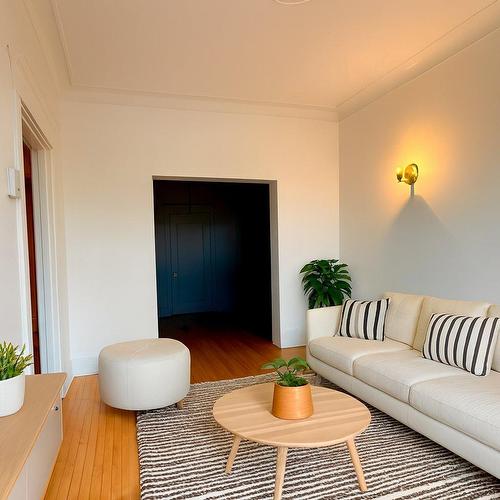 Living room - 674 Rue Manning, Montréal (Verdun/Île-Des-Soeurs), QC - Indoor Photo Showing Living Room