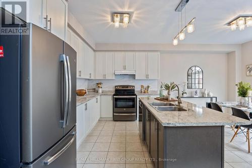 55 Buttonshaw Street, Clarington, ON - Indoor Photo Showing Kitchen With Double Sink