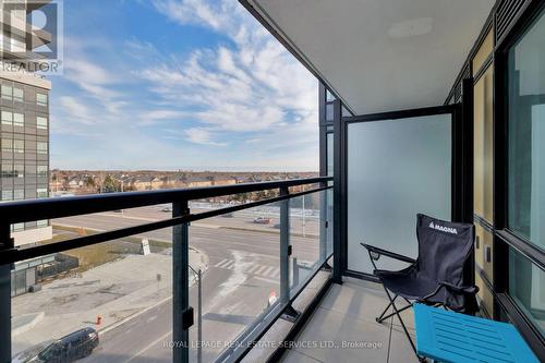 424 - 405 Dundas Street W, Oakville, ON - Outdoor With Balcony With View With Exterior