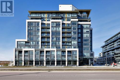 424 - 405 Dundas Street W, Oakville, ON - Outdoor With Balcony With Facade
