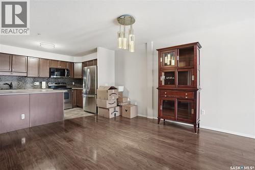 103 2351 Windsor Park Road, Regina, SK - Indoor Photo Showing Kitchen With Stainless Steel Kitchen