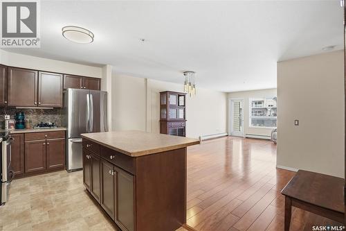 103 2351 Windsor Park Road, Regina, SK - Indoor Photo Showing Kitchen With Stainless Steel Kitchen