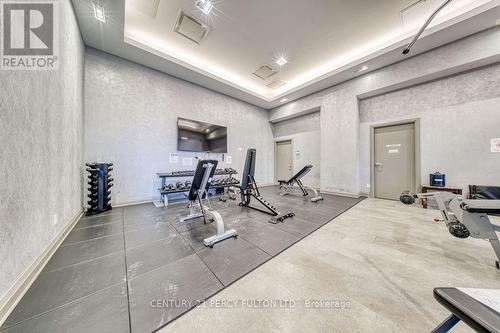 727 - 20 Meadowglen Place, Toronto, ON - Indoor Photo Showing Gym Room