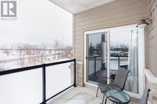 103 - 94 Francis Street W, Kawartha Lakes (Fenelon Falls), ON - Outdoor With Balcony With Exterior