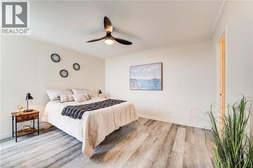 81 Church Street Unit# 1504, Kitchener, ON - Indoor Photo Showing Bedroom