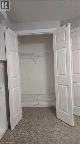 View of closet - 10 Doll Court Unit# Lower, Kitchener, ON - Indoor