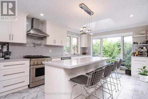 62 Stargell Drive, Whitby, ON - Indoor Photo Showing Kitchen With Upgraded Kitchen