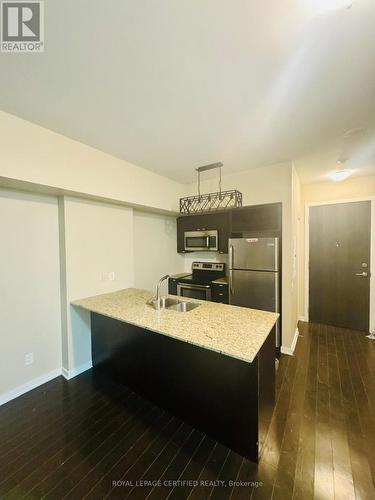 3501 - 105 The Queensway, Toronto, ON - Indoor Photo Showing Kitchen With Double Sink