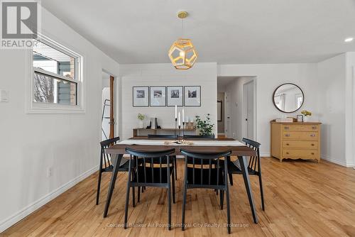 34889 Black'S Point Road, Central Huron (Goderich), ON - Indoor Photo Showing Dining Room