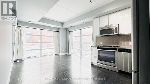 107 - 155 St Leger Street, Kitchener, ON - Indoor Photo Showing Kitchen