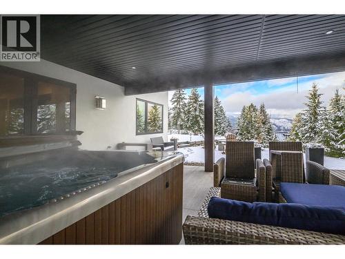 Lower level deck - 9196 Tronson Road Unit# 29, Vernon, BC - 