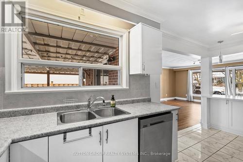 Main Floor - 103 Summitcrest Drive, Toronto, ON - Indoor Photo Showing Kitchen With Double Sink