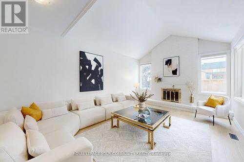 170 Garden Avenue, Richmond Hill, ON - Indoor Photo Showing Living Room With Fireplace