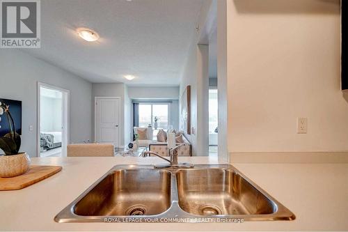 304 - 295 Cundles Road, Barrie, ON - Indoor Photo Showing Kitchen With Double Sink