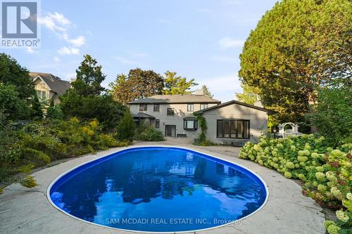 474 Bob-O-Link Road, Mississauga, ON - Outdoor With In Ground Pool With Backyard