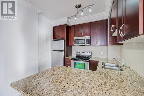 511 - 9235 Jane Street, Vaughan, ON - Indoor Photo Showing Kitchen With Double Sink