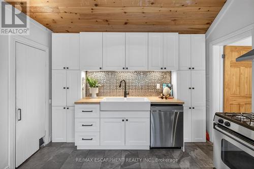 14 Lochearne Street, Hamilton, ON - Indoor Photo Showing Kitchen With Upgraded Kitchen