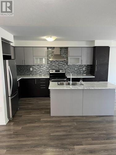 150 Golden Springs Drive, Brampton, ON - Indoor Photo Showing Kitchen With Double Sink With Upgraded Kitchen