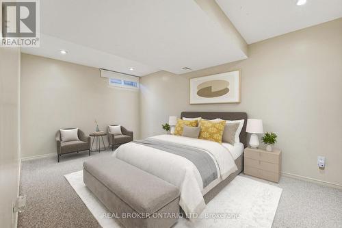 Virtually staged basement den/office/family room. - B - 3895 Old Richmond Road, Ottawa, ON - Indoor Photo Showing Bedroom