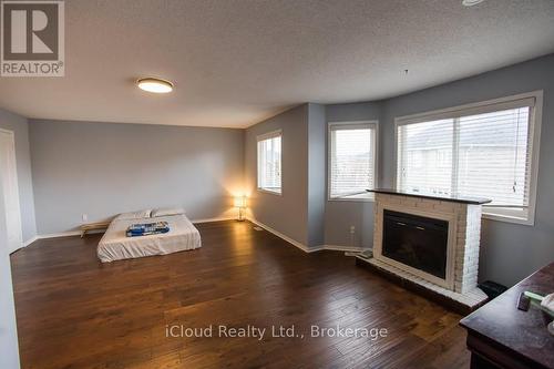 Master bedroom - 81 Crown Victoria ( Upper) Drive, Brampton, ON - Indoor Photo Showing Living Room With Fireplace