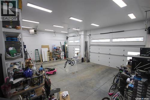131 Nazarali Way, Saskatoon, SK - Indoor Photo Showing Garage