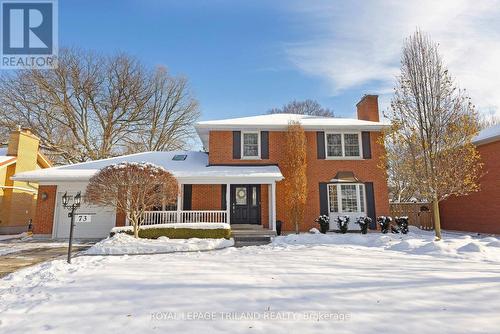 73 Mcleod Crescent, London North (North H), ON - Outdoor With Deck Patio Veranda