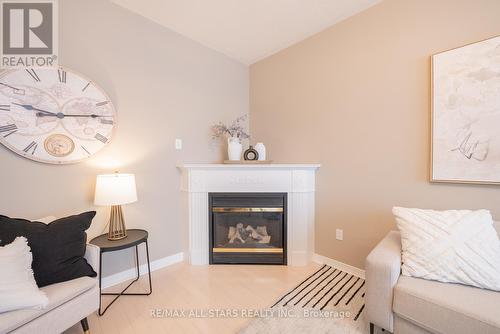 176 Manhattan Drive, Markham, ON - Indoor Photo Showing Living Room With Fireplace