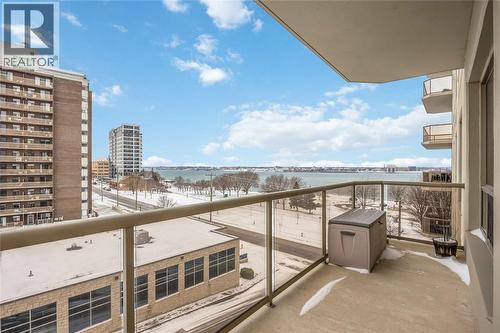 350 Front Street Unit# 603, Sarnia, ON - Outdoor With Balcony With View With Exterior