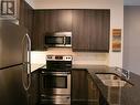 307 - 1185 The Queensway Avenue, Toronto, ON  - Indoor Photo Showing Kitchen With Double Sink 