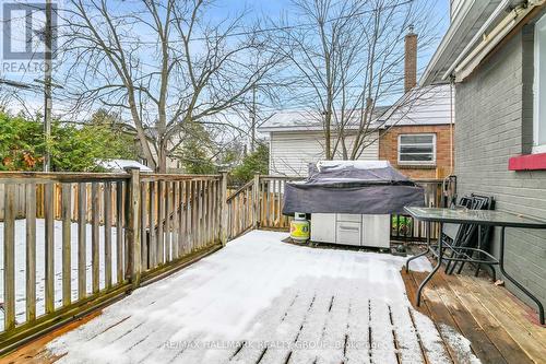 Rear deck - 6 Centennial Boulevard, Ottawa, ON - Outdoor With Deck Patio Veranda