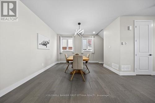 A/B - 22 Inverkip Avenue, Ottawa, ON - Indoor Photo Showing Dining Room