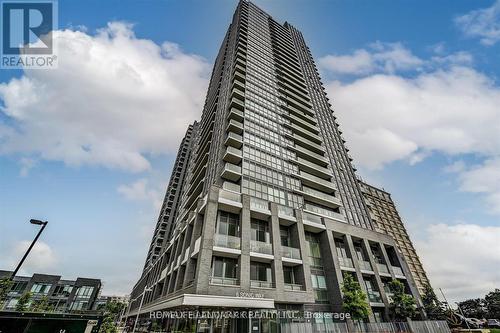 N1805 - 6 Sonic Way, Toronto, ON - Outdoor With Balcony With Facade