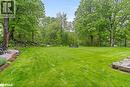 View of green lawn featuring view of wooded area - 13609 Sixth Line, Limehouse, ON  - Outdoor 
