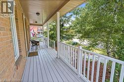 View of wooden porch - 