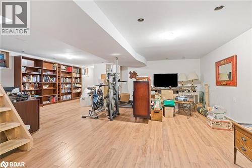 Workout room with light wood-style flooring - 11317 Regional Road 25, Halton Hills, ON - Indoor Photo Showing Gym Room