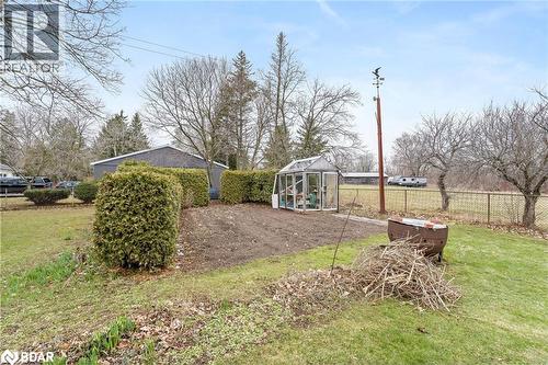 View of yard featuring an exterior structure and an outdoor structure - 11317 Regional Road 25, Halton Hills, ON - Outdoor