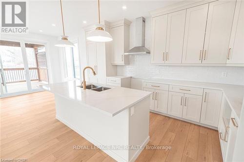 Lot 3 - 32035 Bell Road, Wainfleet (Marshville/Winger), ON - Indoor Photo Showing Kitchen With Double Sink With Upgraded Kitchen