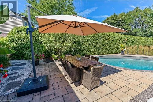 25 Hillside Drive, Georgetown, ON - Outdoor With In Ground Pool With Deck Patio Veranda