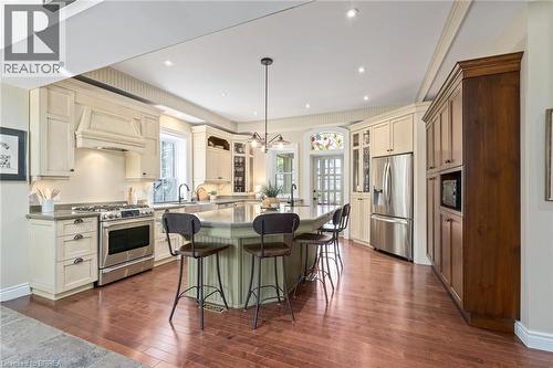 10319 15 Side Road, Halton Hills, ON - Indoor Photo Showing Kitchen With Stainless Steel Kitchen With Upgraded Kitchen